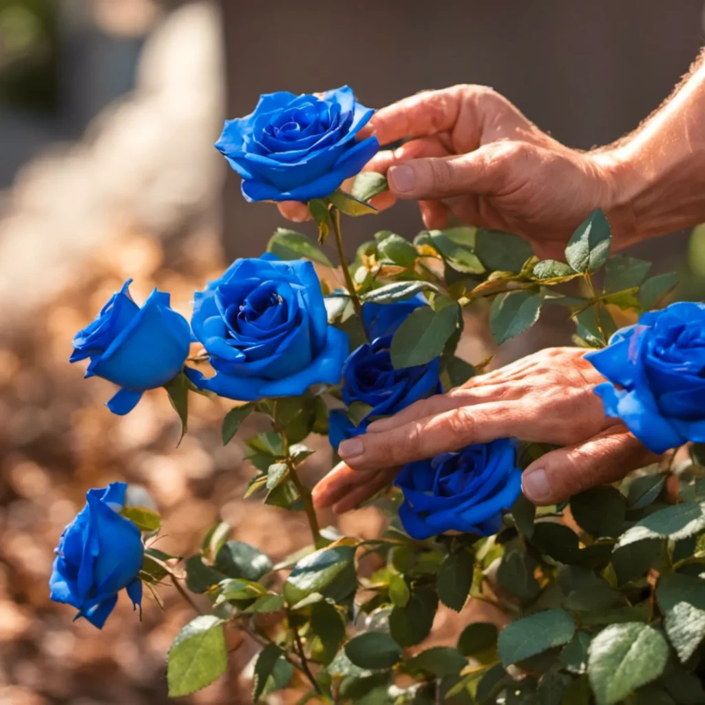 Caring for Blue Knockout Roses