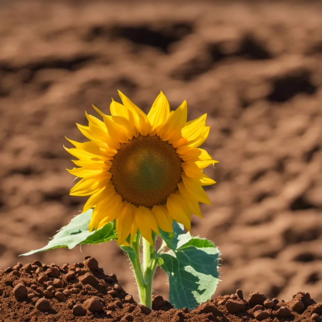 Effects of Clay Soil on Sunflower Growth