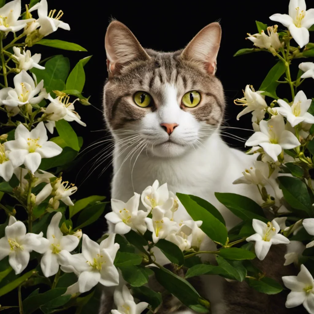 Effects of Night Blooming Jasmine on Cats