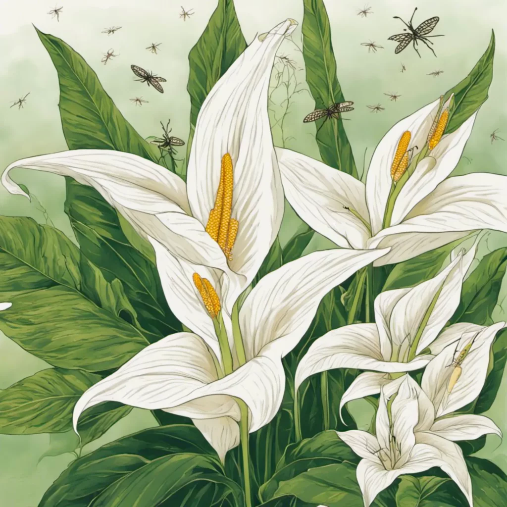 Peace Lilies and Mosquitoes: The Connection